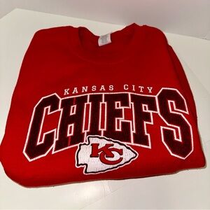 Gildan Red Kansas City Chiefs Sweatshirt